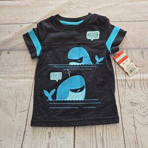 Cat & Jack Toddler Boys 12 Months Short Sleeve Jersey Knit T-Shirt MARCO! POLO!